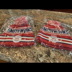 Two New SMITHWORKS VODKA Knit caps
